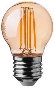 LED Крушка FILAMENT AMBER G45 E27/4W/230V 2200K