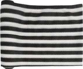 Засенчваща мрежа антрацит и бяло 1,5x25 м HDPE 195 г/м²