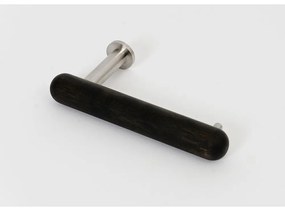 Монтиран на стената държач за тоалетна хартия от черен дъб Yoku - Wireworks