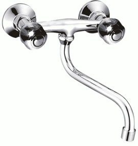 Смесител за кухня КЛИЕР ICF 5015838C M7116, месингов, хром,15.6х10.6см