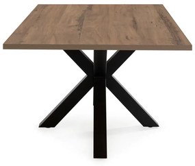 Трапезна маса с орехов плот 100x180 cm Comba - Marckeric