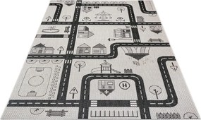 Кремав бебешки килим City, 80 x 150 cm - Ragami