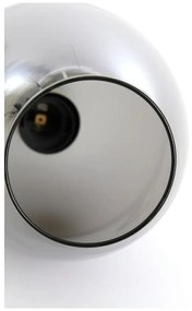 Тъмносиво и бронзово висящо осветително тяло със стъклен абажур ø 35 cm Lukaro – Light &amp; Living