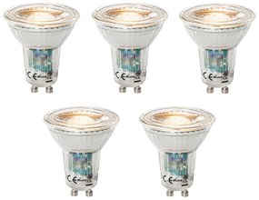 Комплект от 5 димируеми LED крушки GU10 3W 200 lm 2200 - 6500K