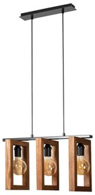 Пендел ТИЕРА, палисандър, 3xE27