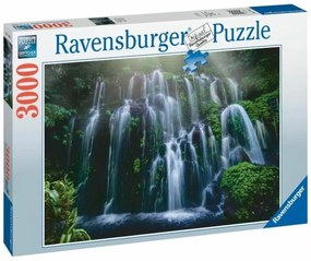 Пъзел Ravensburger Chutes d'eau, Bali  Paysage et nature 3000 Части