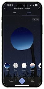 Интелигентна стенна лампа кръгла златиста с 2 Wifi g9 - Pulley