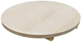 Horecano - Дървен талар за пица гладък ф50см