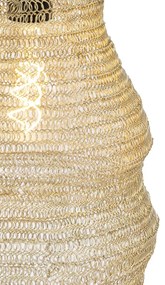 Ориенталски висящ аплик златен - Nidum Rombo