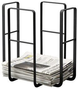 Черна стойка за вестници Tower - YAMAZAKI