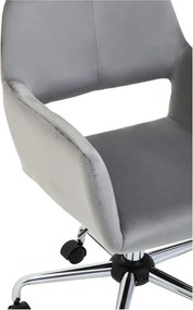 Сив тапициран офис стол Brent – Premier Housewares