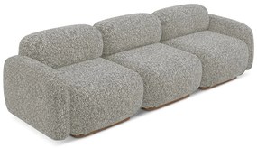 Сив модулен диван 270 cm Ailani – Makamii