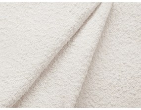 Бял диван от букле 208 cm Poppy – Micadoni