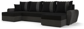 Разтегателен диван в П-образна форма  PAVOS, 301x90x140, sawana 14/sawana 05