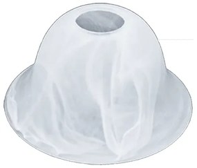 Полилейно стъкло 105-C-ALB, ø170, h=110, Е27