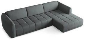 Тъмносив ъглов диван (десен ъгъл) Hoku – Makamii