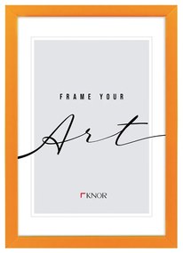 Оранжева стояща/висяща рамка 12x17 cm – knor