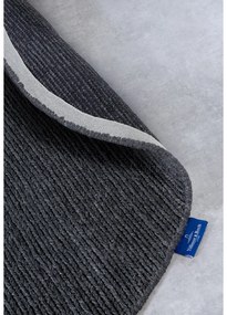 Тъмносив ръчно изработен вълнен кръгъл килим ø 160 cm Francois – Villeroy&amp;Boch