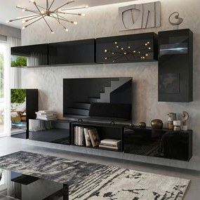 Холна секция Jayden-черен