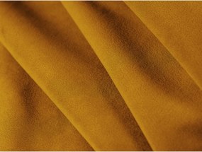 Жълт ъглов диван (десен ъгъл) Lupine – Micadoni Home