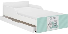 HELLO FRIEND детско легло с мишки 160 х 80 см