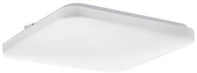 Бяло LED осветително тяло за таван 33x33 cm FRANIA – EGLO