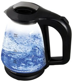 Чайник Esperanza EKK024K Черен Cтъкло Пластмаса 1500 W 1,7 L
