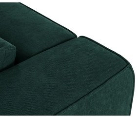 Зелен ъглов диван, ляв ъгъл Esther – Milo Casa