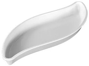 Alkan - Меламиново плато листообразноно бяло К1811 AN