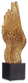 Декоративна фигурка Златен Ангелски Крила Полирезин (8 x 33,5 x 13 cm)