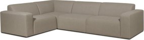 Бежов ъглов диван (ляв ъгъл) Roxy - Scandic