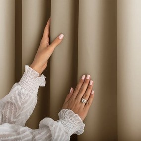 Бежово затъмняващо перде 140x250 cm Carli – Restilo