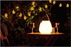 LED преносимо външно осветително тяло с USB ø 20,5 cm Derry – House Nordic