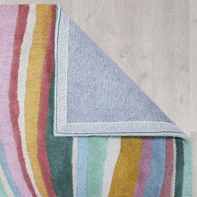Ръчно изработен вълнен килим 120x170 cm Abstract Flow – Flair Rugs