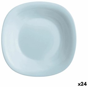 Дълбока чиния Luminarc Carine Paradise Син Cтъкло 21 cm (24 броя)