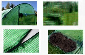 Оранжерия 3x6м с UV защита PREMIUM