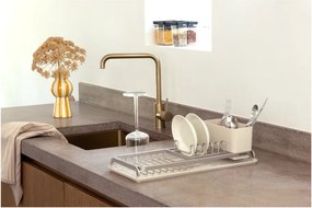 Бежова метална тавичка за оттичане 46x20 cm – Brabantia