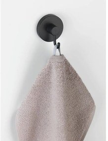 Комплект от 2 черни куки за кърпи Vacuum-Loc® Pavia - Wenko