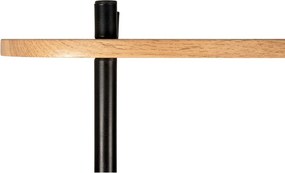 Черна стоманена етажерка Единствена, 80 x 83,5 cm - Leitmotiv