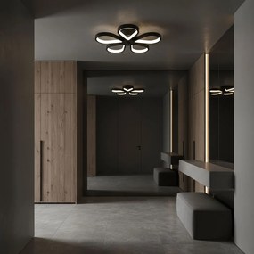 Плафон LHJ075-C BLACK/WHITE LED