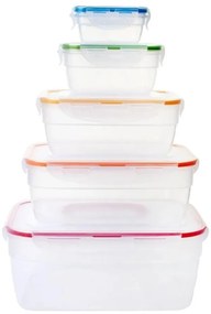 КОМПЛЕКТ 5x Кутия за храна LOCK