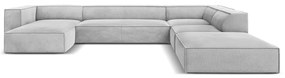 Светлосив ъглов диван (десен ъгъл) Madame - Windsor &amp; Co Sofas