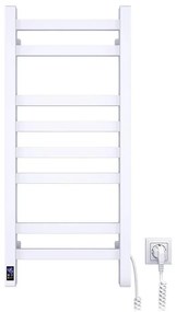 Стълбовиден радиатор за баня с термостат AVANGARD 251W/230V 80,6 cm IP44 бял десен