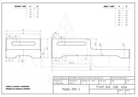 Детско легло 90x190 cm Kiki 3 - Adeko