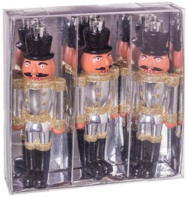 Коледни украси в комплект 3 бр. 13 cm Soldier – Casa Selección