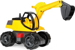 Екскаватор GIGA TRUCKS 62 см жълто/черно