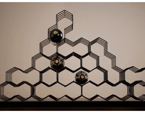 Метална стойка за вино за 5 броя бутилки Rocks – Zone