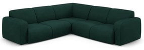 Тъмнозелен ъглов диван (променлив/L форма) Molino – Micadoni Home
