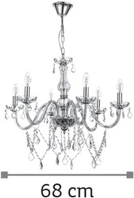 Плафон InLight 5314-6 Полилей-Transparent