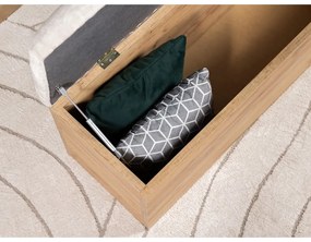 Светлосива и естествена пейка Kumo – Bobochic Paris